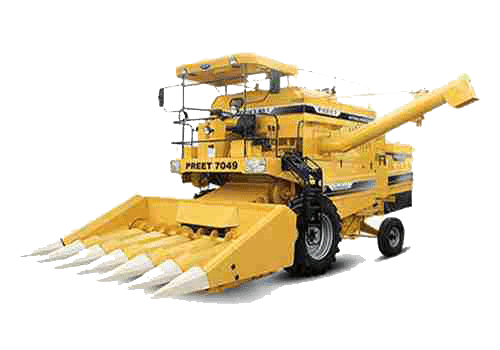 Preet Combione Harvester 7049 Has Type Combine Harvester