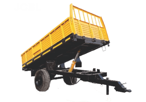 JCBL Agro 1 Ton Tipping Trailer with 21-30 HP Range & Has Trailer Type