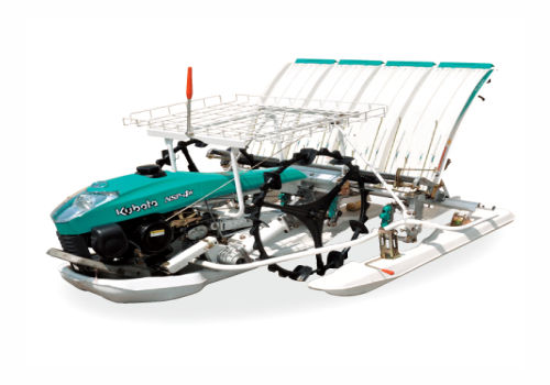 Kubota Rice Transplanter NSP-4W with 21-30 HP Range & Has Rice Transplanter Type