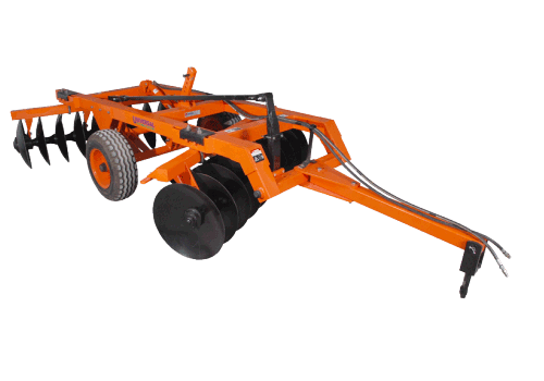 Universal Heavy Duty Hydraulic Harrow BEHDHH-28 with 21-30 HP Range & Has Disc Harrow Type