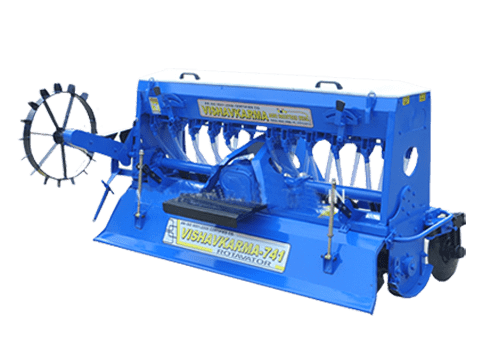 Vishavkarma Seed Drill ZTD - 11 with 41-50 HP Range & Has Seed Drill Type