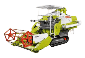 Class Combine harvester CROP TIGER 40 TERRA TRAC